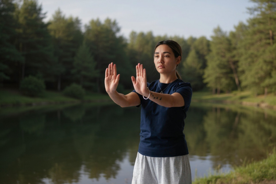 Article Focus Qi-Gong : Recevoir sans se vider — s'ouvrir à l'énergie du print