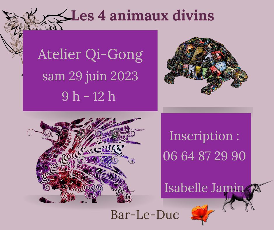 Atelier : Les 4 animaux divins